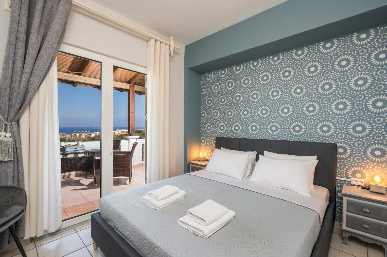 Casa De Philippe With Unique Seaview 2' From Beach Agia  Экстерьер фото