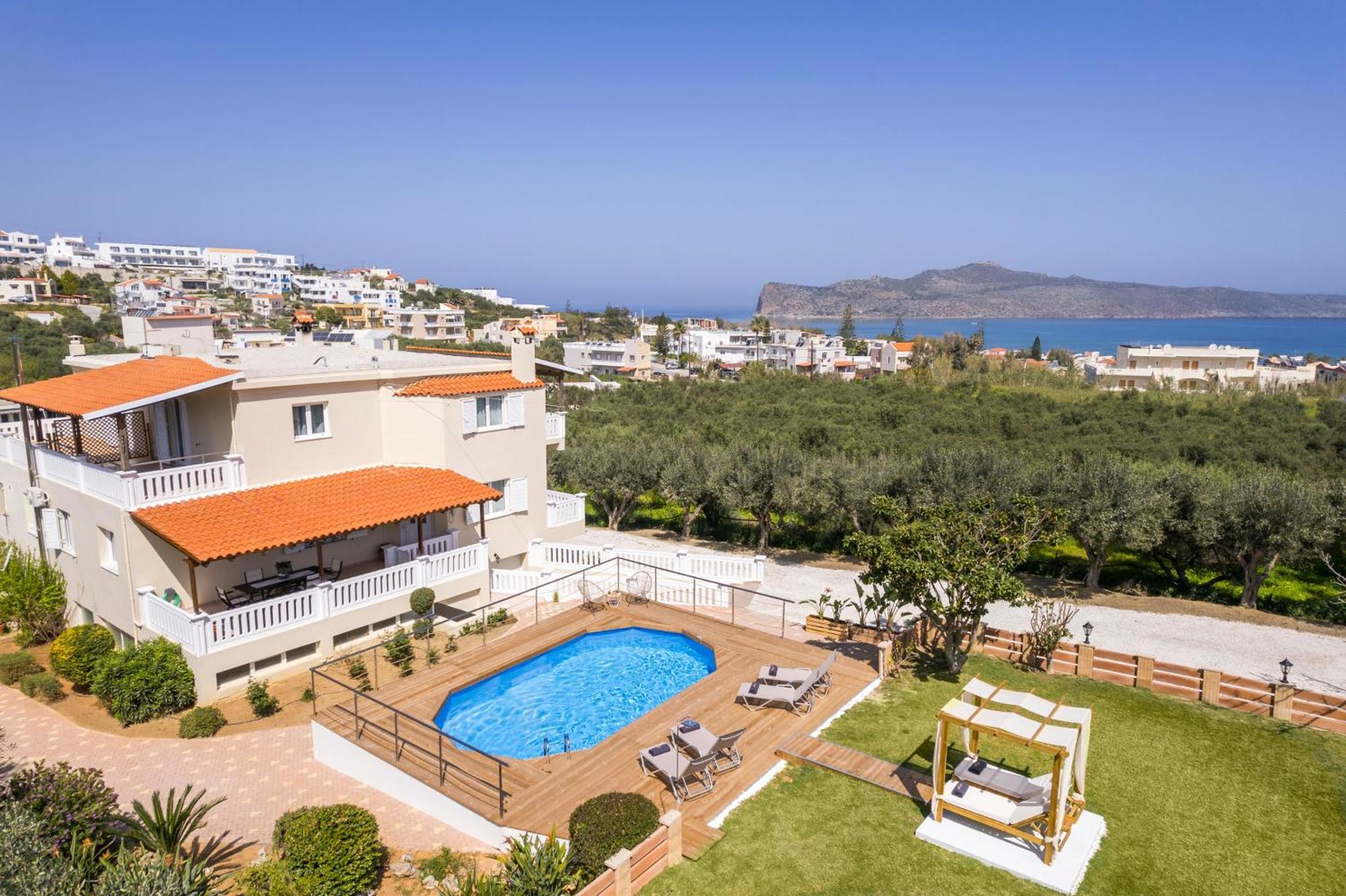 Casa De Philippe With Unique Seaview 2' From Beach Agia  Экстерьер фото
